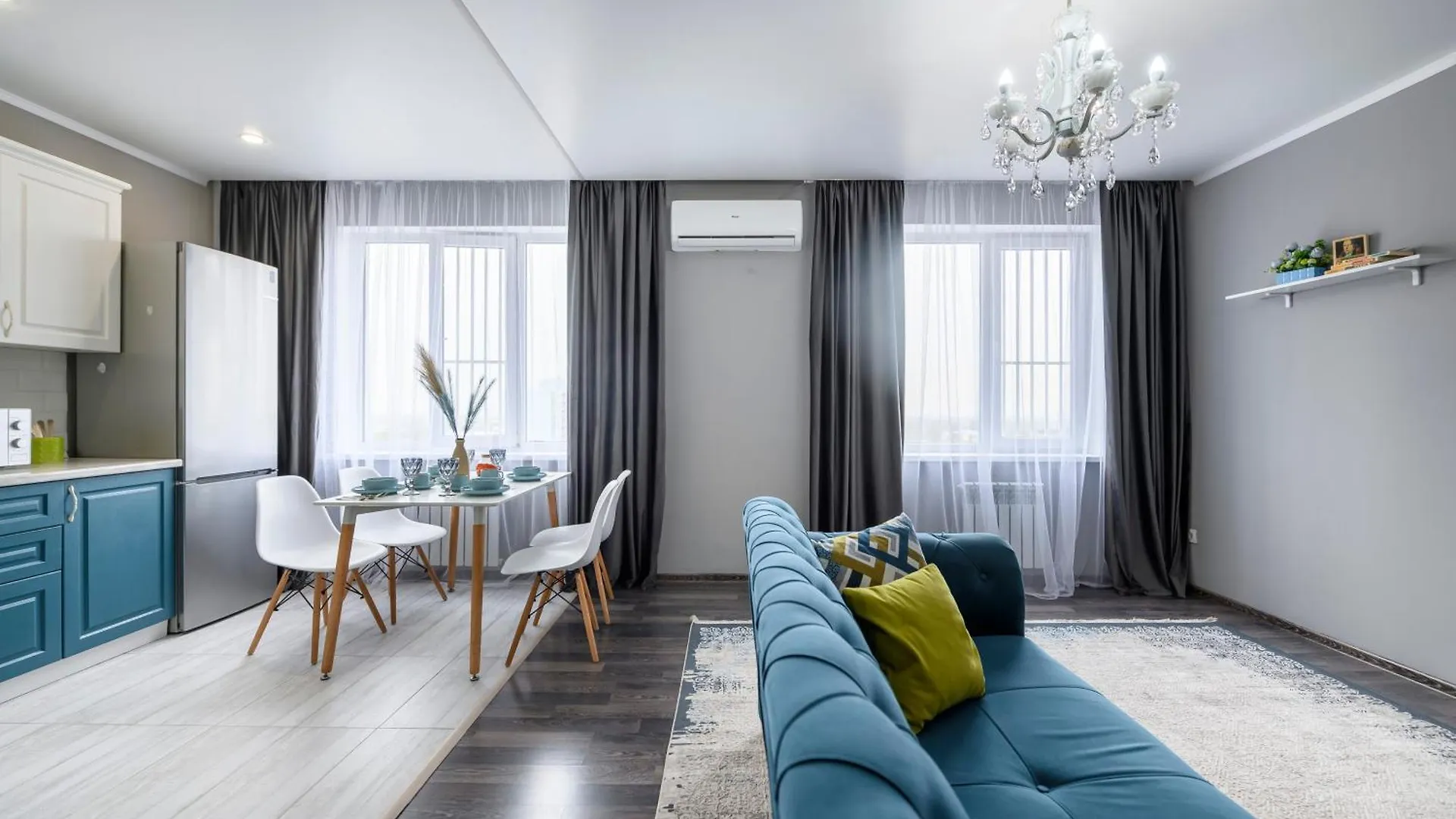3Х Комнатная Квартира В Жилом Комплексе Атлант Almaty Apartment